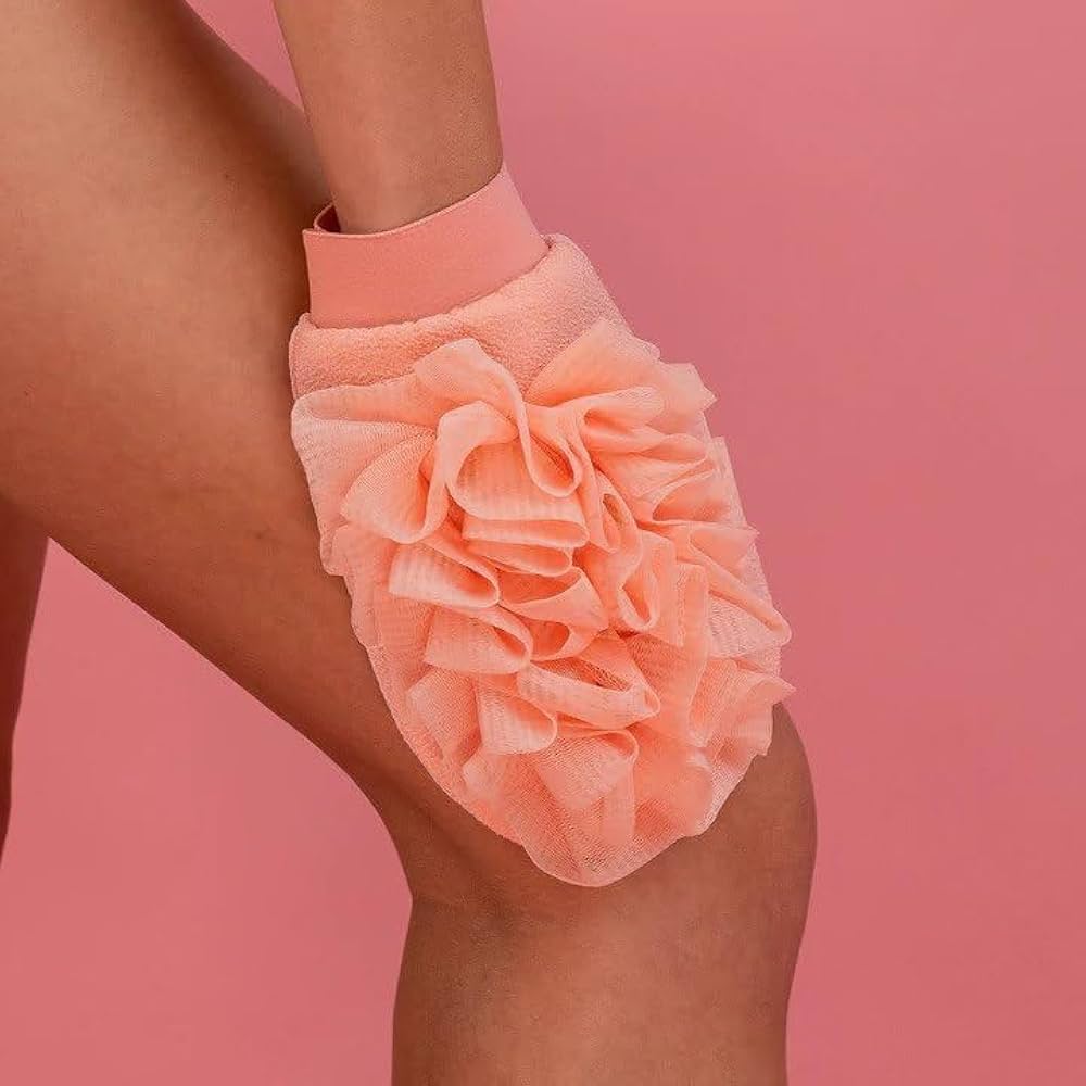 Exfoliation Glove With Loofah